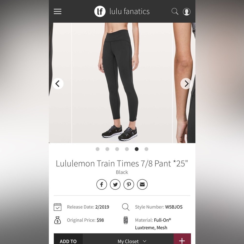 Lululemon leggings